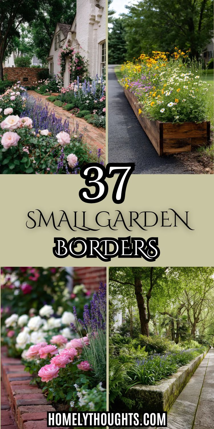 37 Small Garden Borders That Bring Big Style to Tiny Spaces
