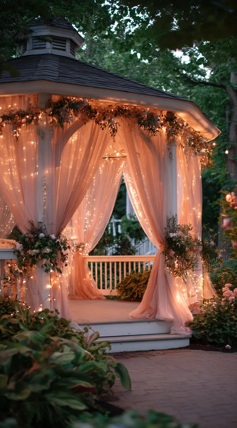 Boho String Light Lounge