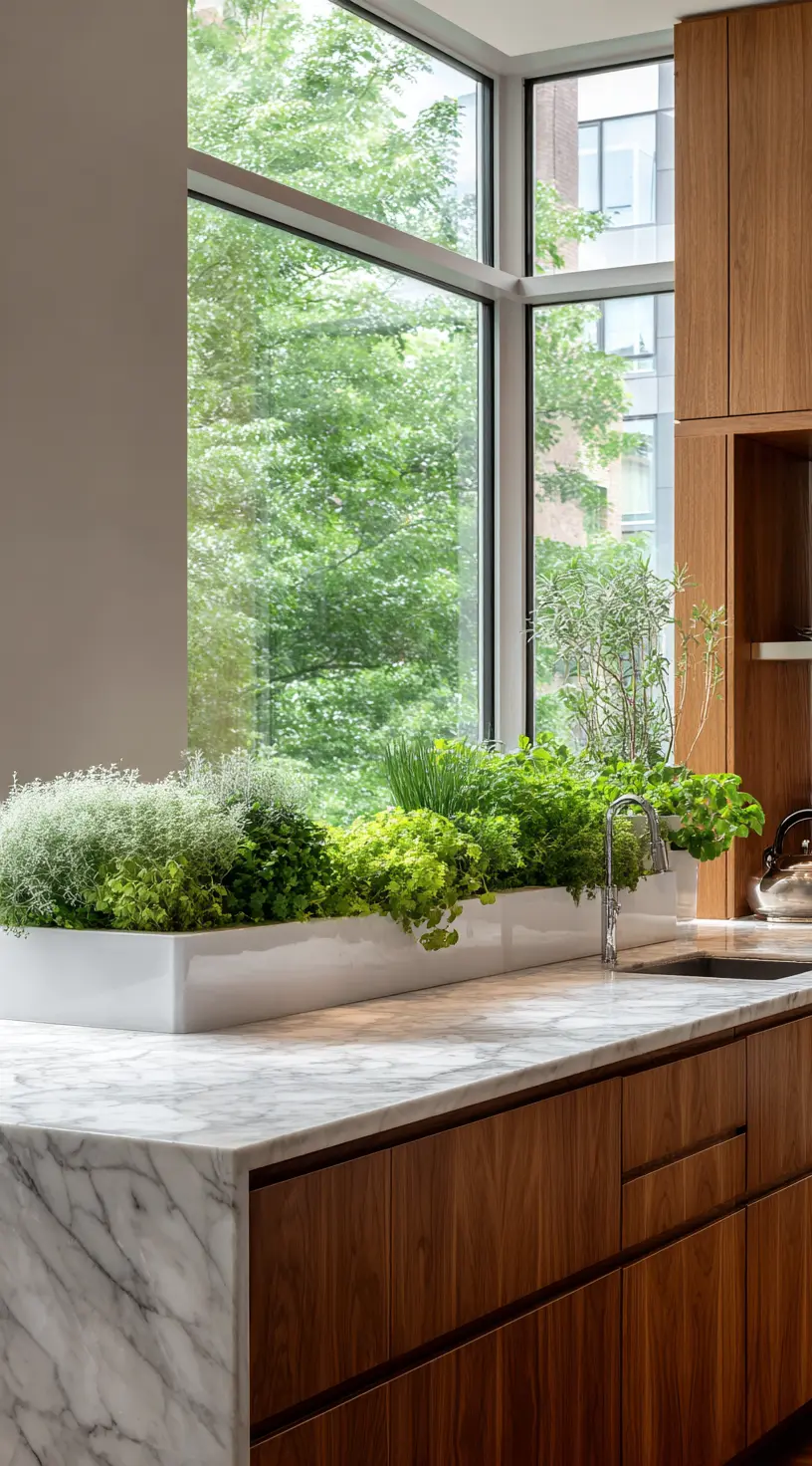 Indoor Herb Garden Kitchen