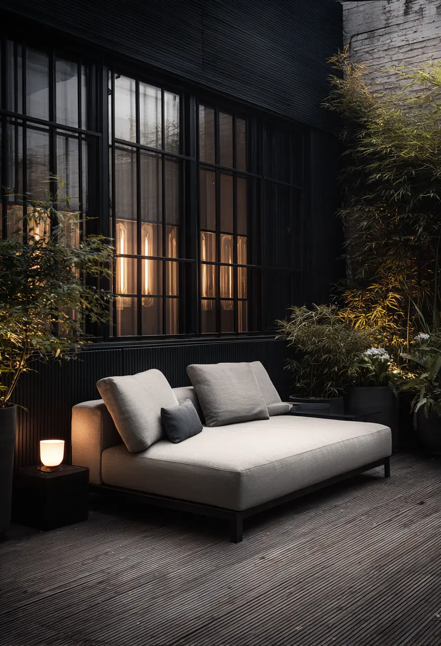 Minimalist Outdoor Sofa