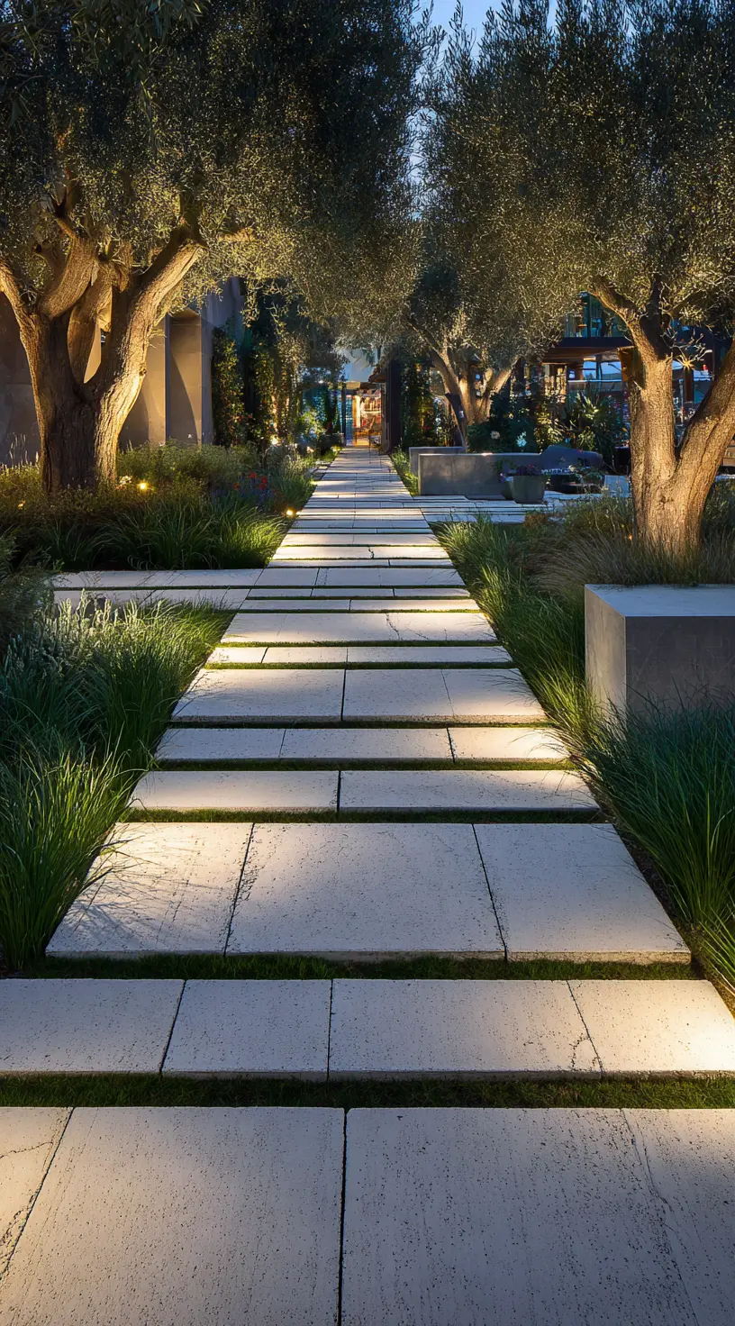 Symmetrical Elegance Entryway
