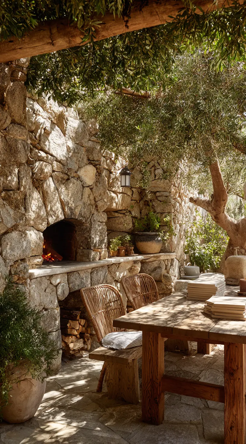 Vintage Farmhouse BBQ Corner