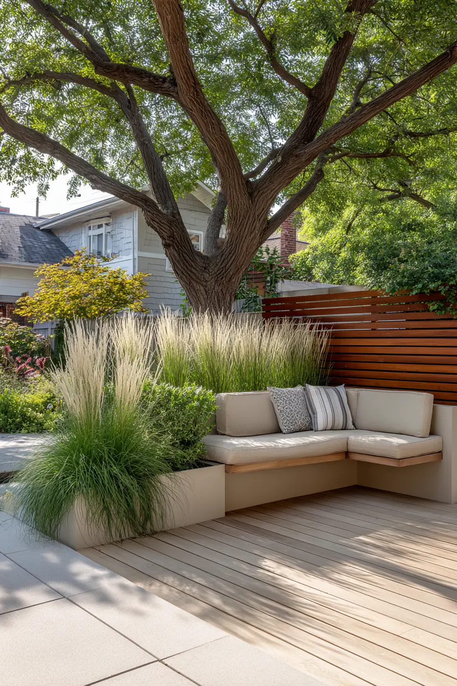 Contemporary Relaxing Outdoor Oasis