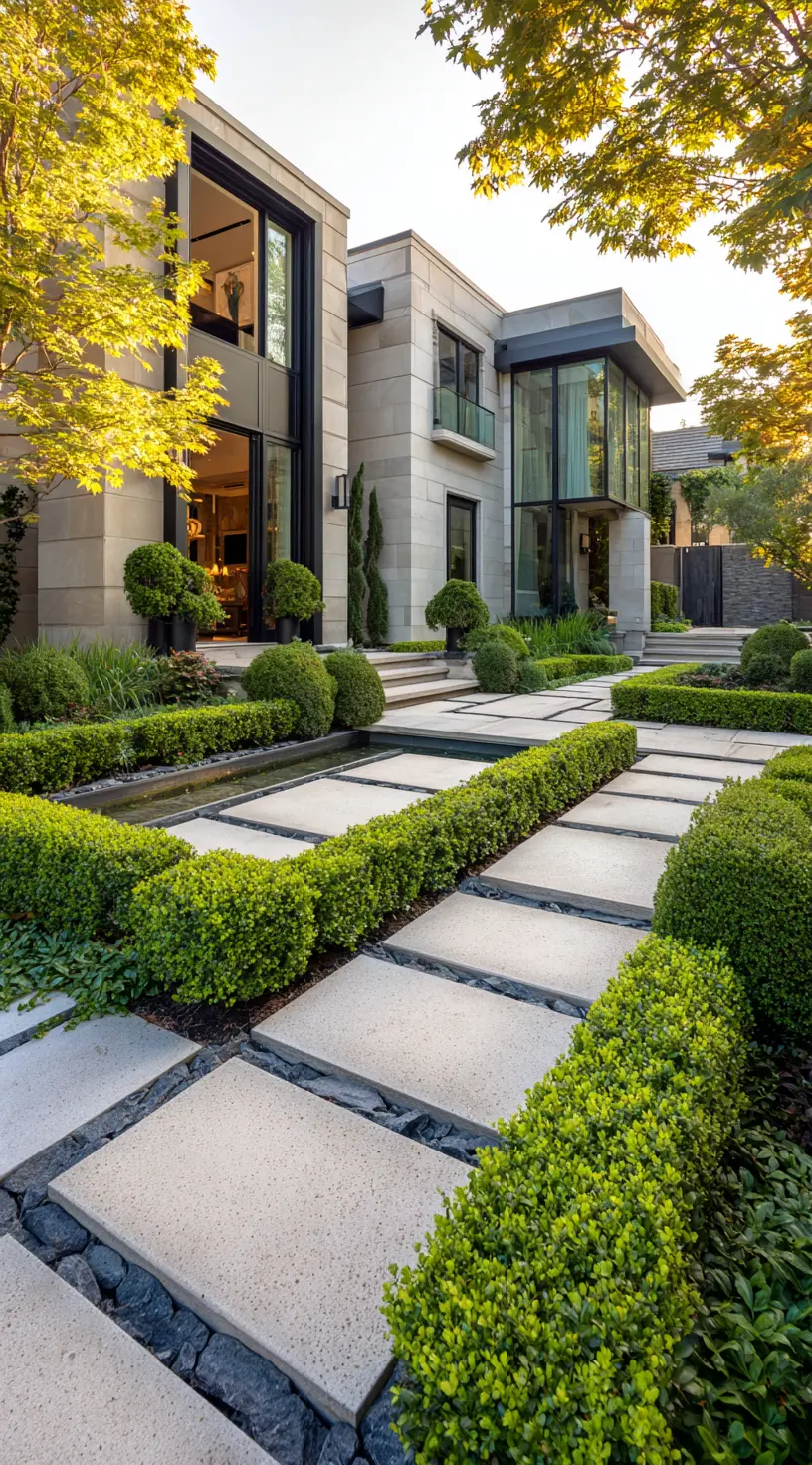 Geometric Walkway Perfection