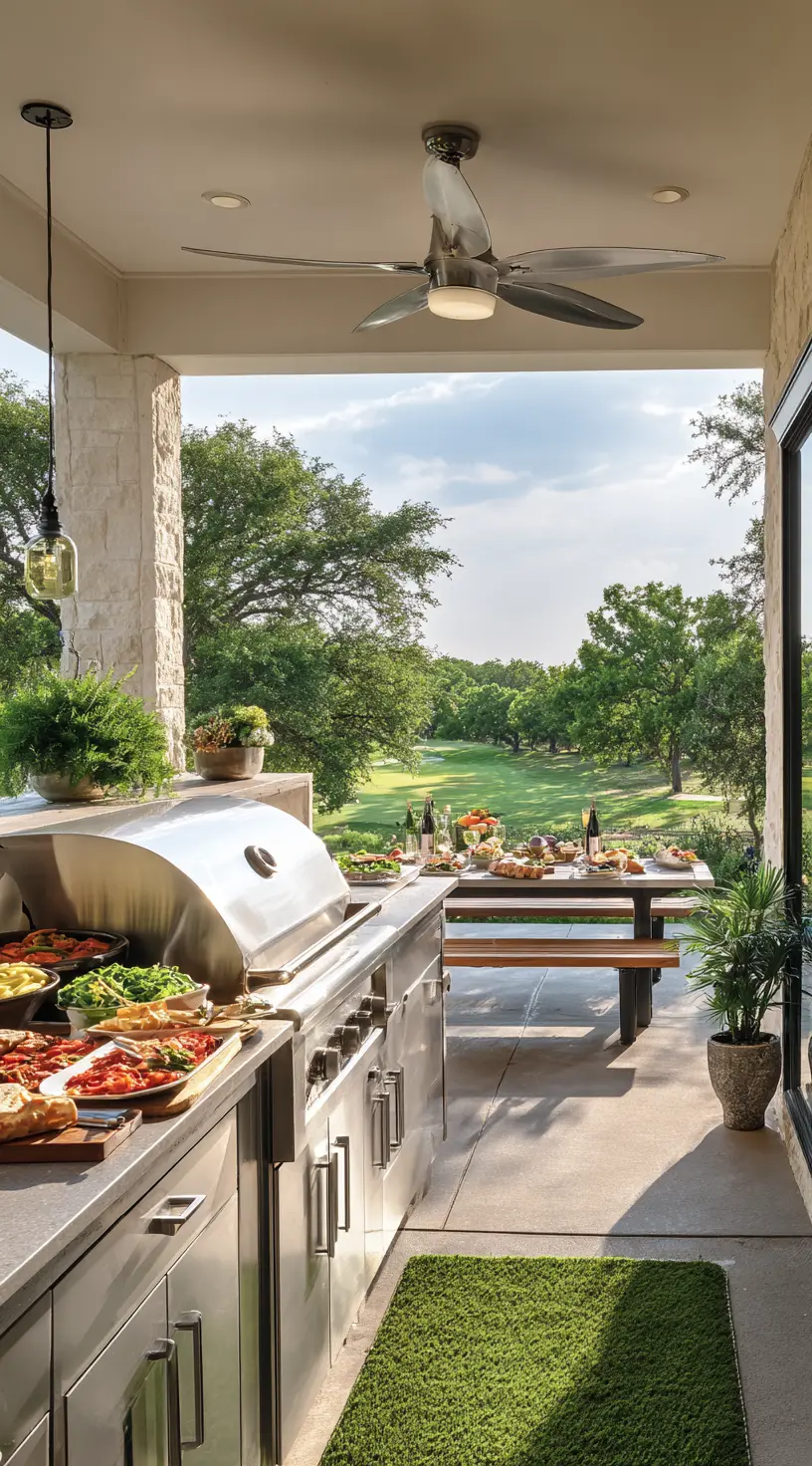 Family-Friendly BBQ Space