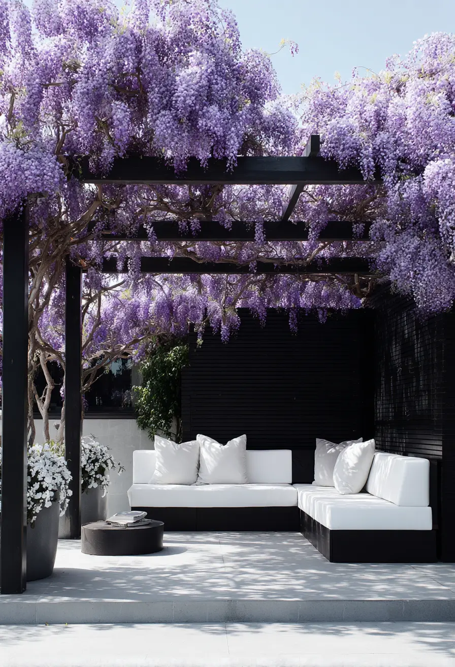 Japanese Wisteria Trellis