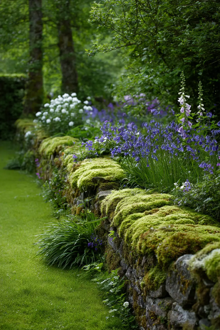 Lush Floral Border Delight