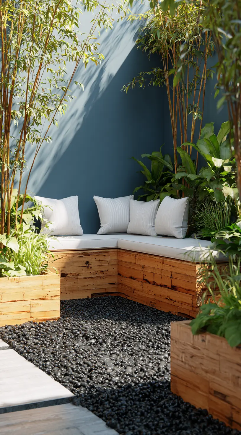 Small Space Bamboo Garden
