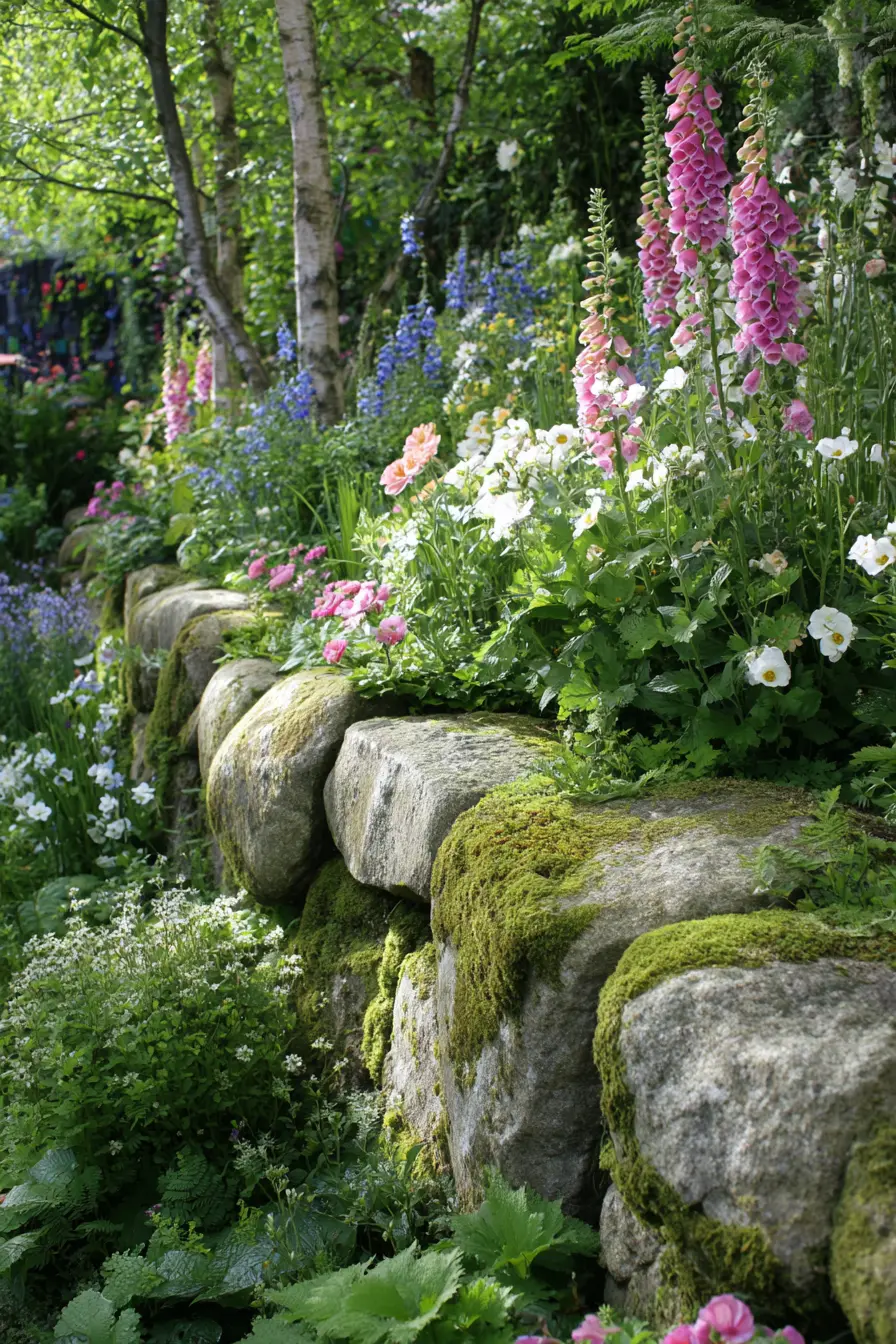 Whimsical Cottage Garden Delight