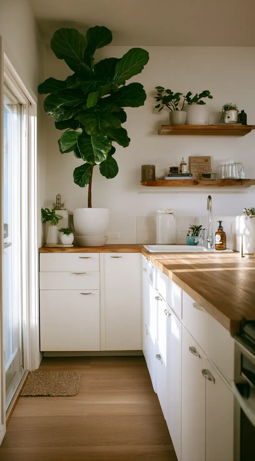 Scandinavian Kitchen With A Fresh Touch