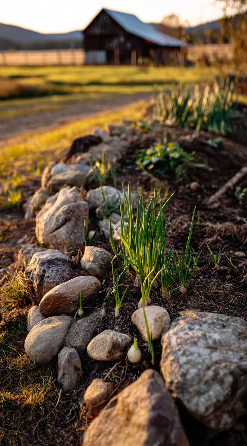 Stone Wall Raised Beds For A Natural Look