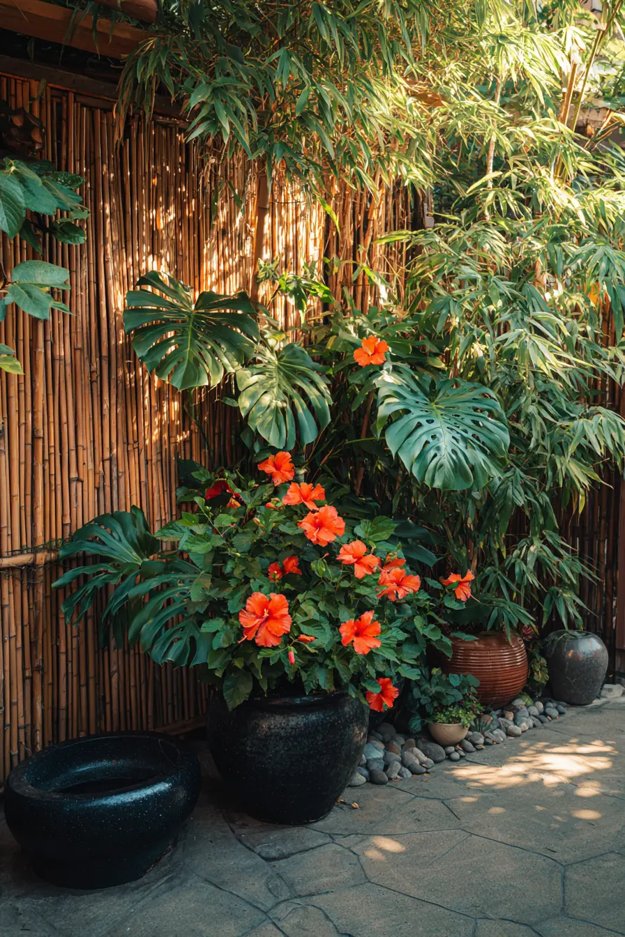 Tropical Oasis Retreat Garden