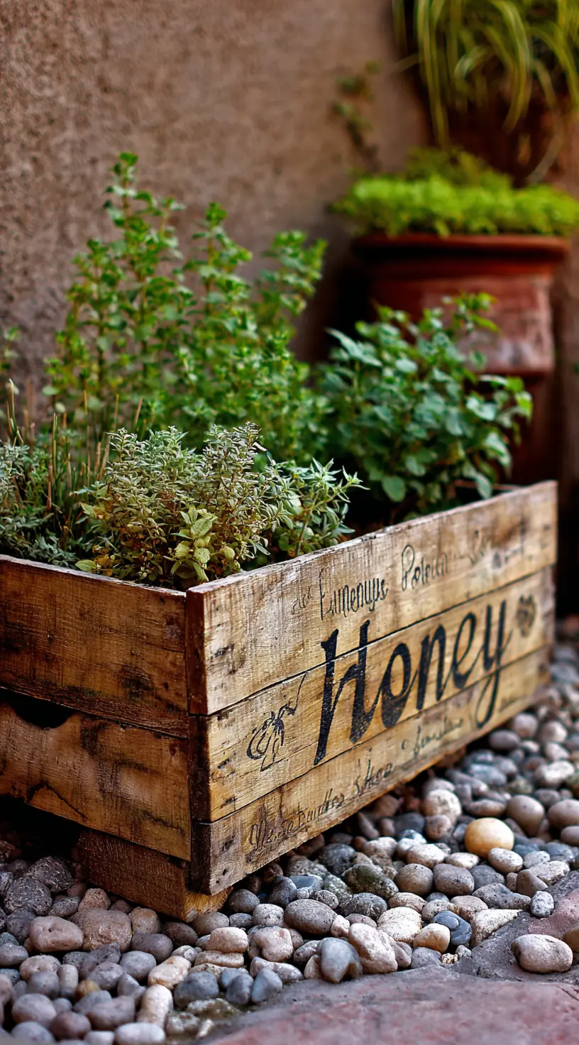 Pallet Wood Raised Bed Garden