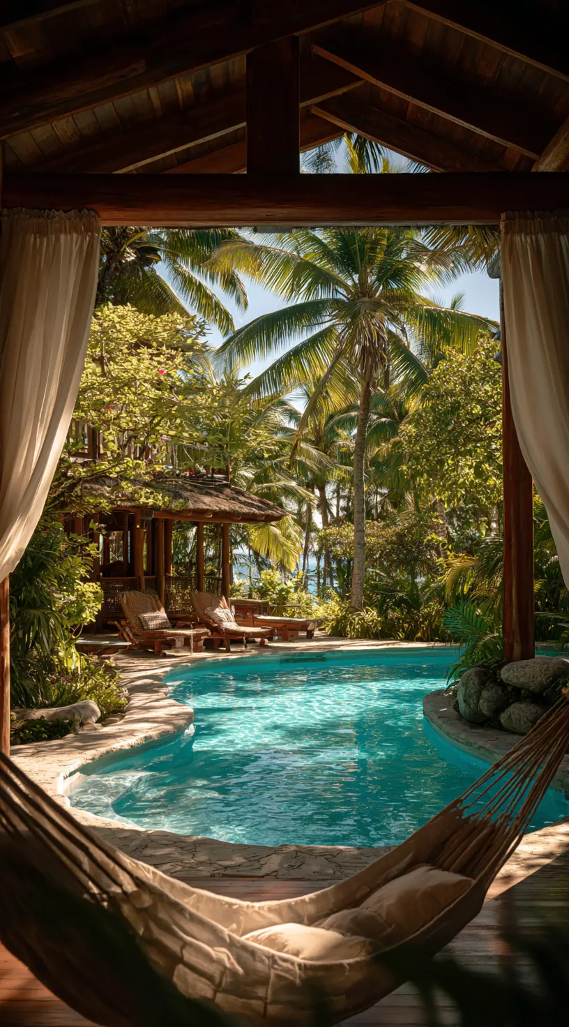 Poolside Hammock Haven