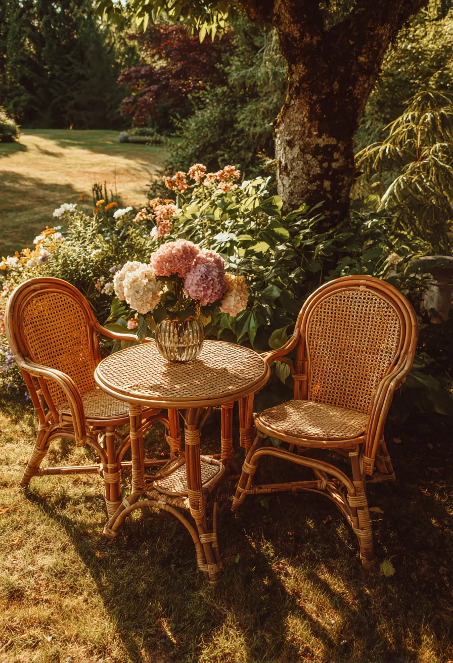 Rattan Bistro Set