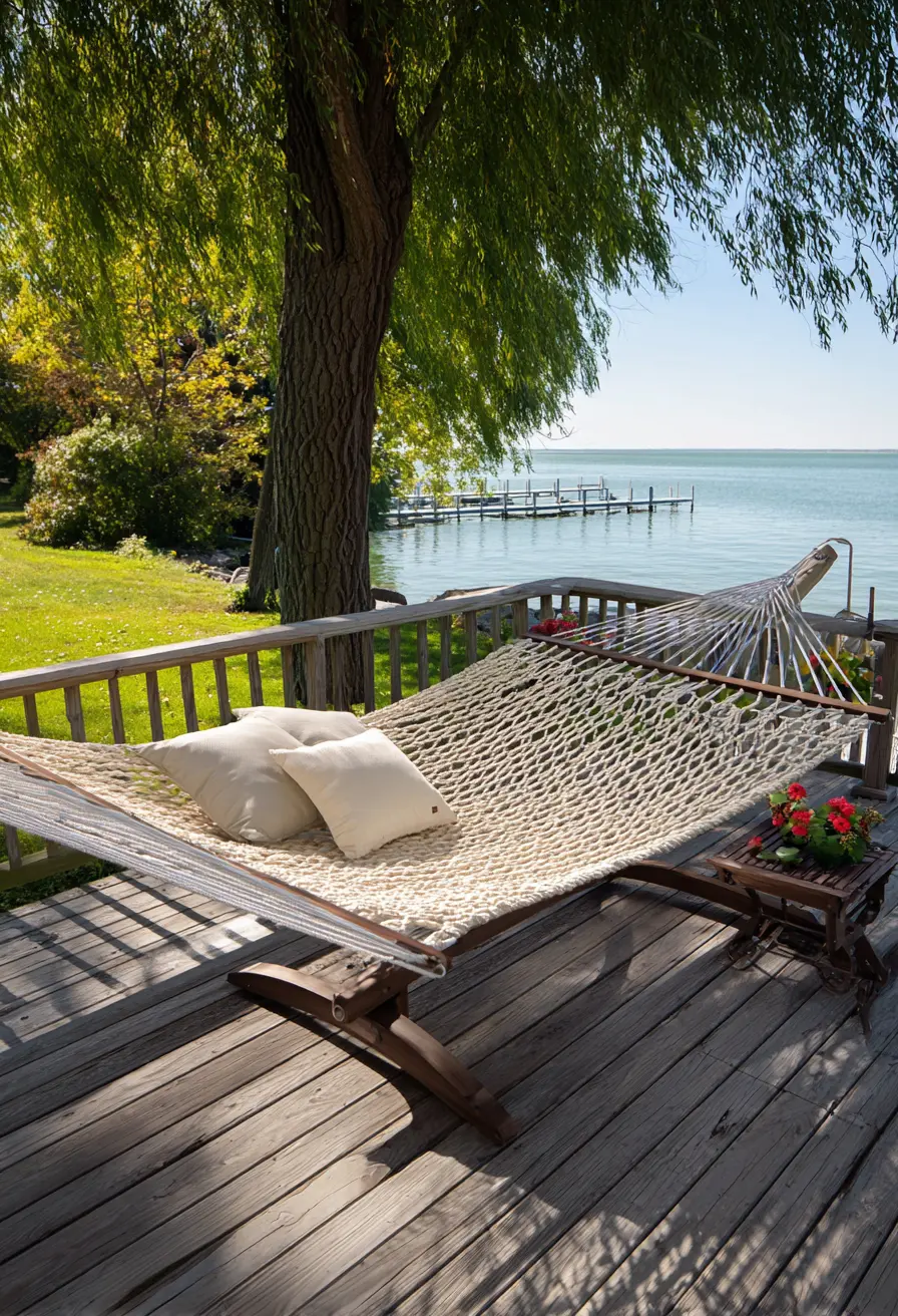 Rope Hammock with Stand