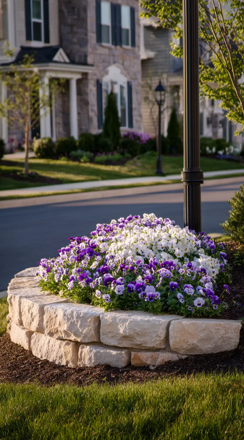 Charming Raised Flower Border