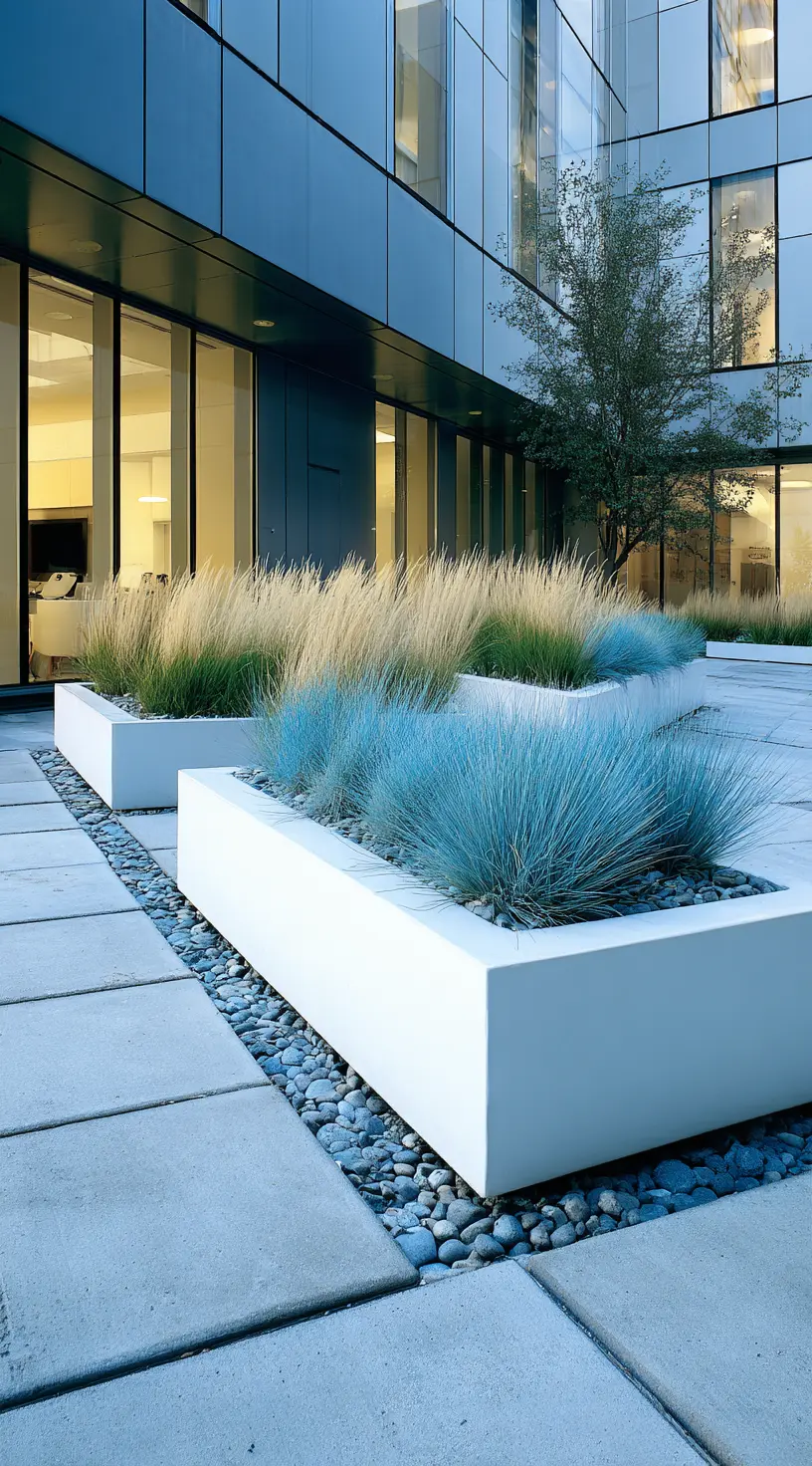 Scandinavian Minimalist Front Yard