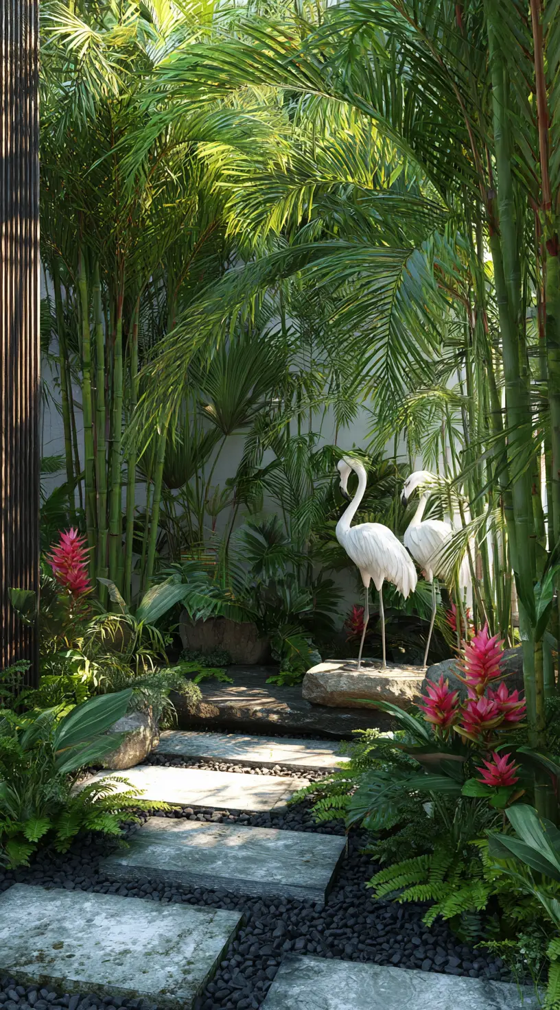 Tropical Bamboo Retreat