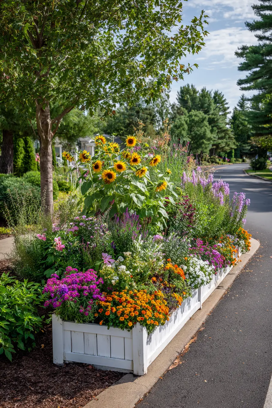 Vibrant Floral Garden Delight