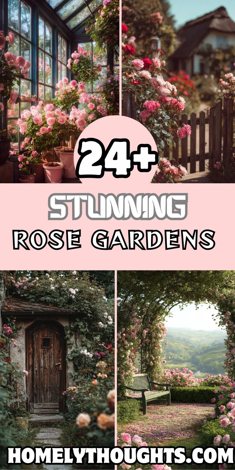 You Won’t See 24+ More Stunning Rose Gardens!