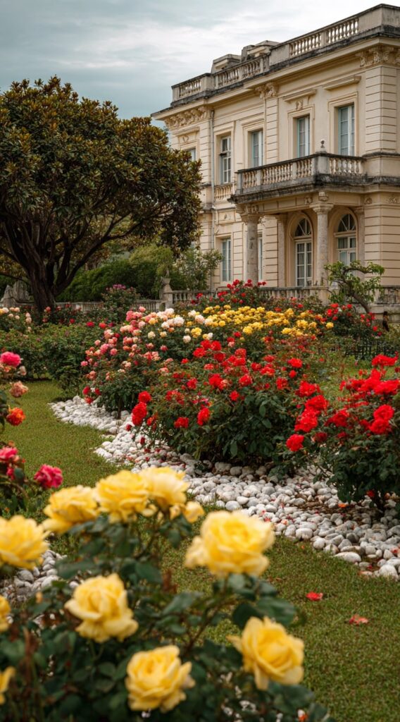 Grand Rose Garden for Stately Homes


