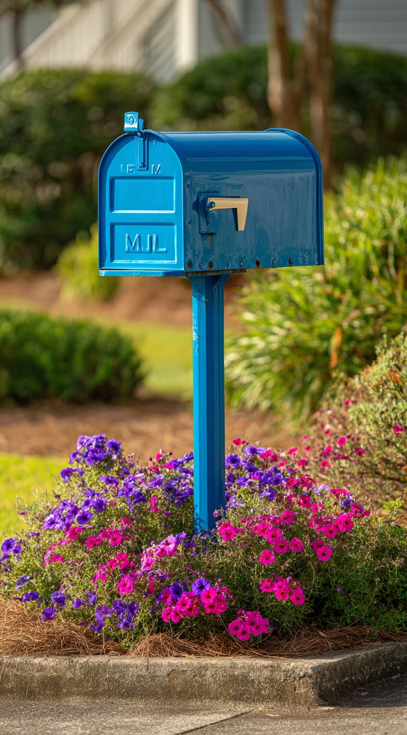 Bold Blue with Petunia Pop