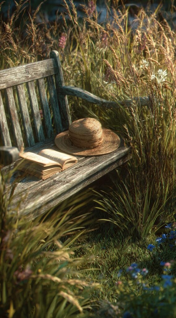 15. Wildflower Bench Nook for Summer Daydreaming