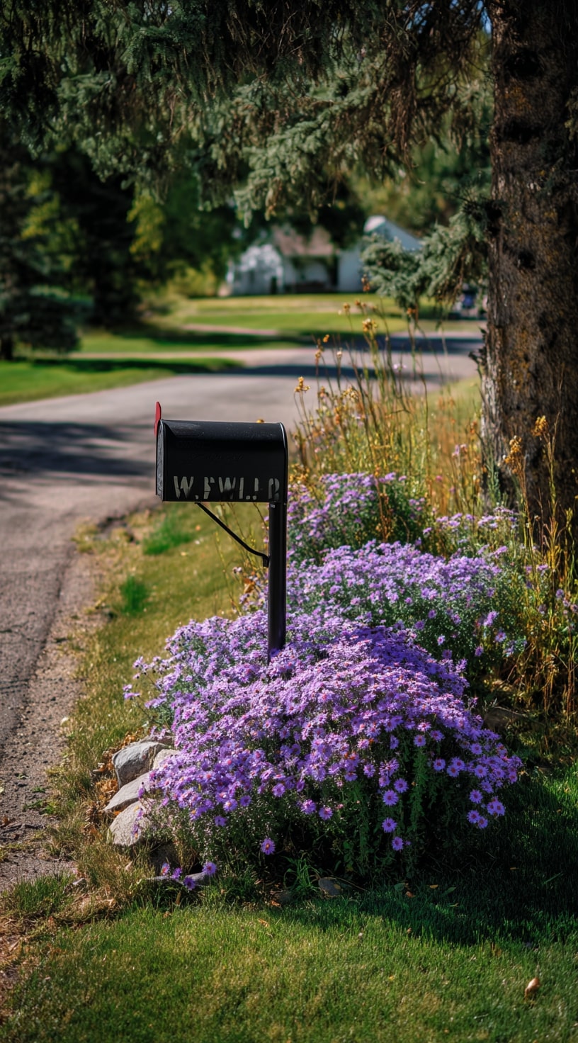 Tall Timber Mailbox with a Modern Edge