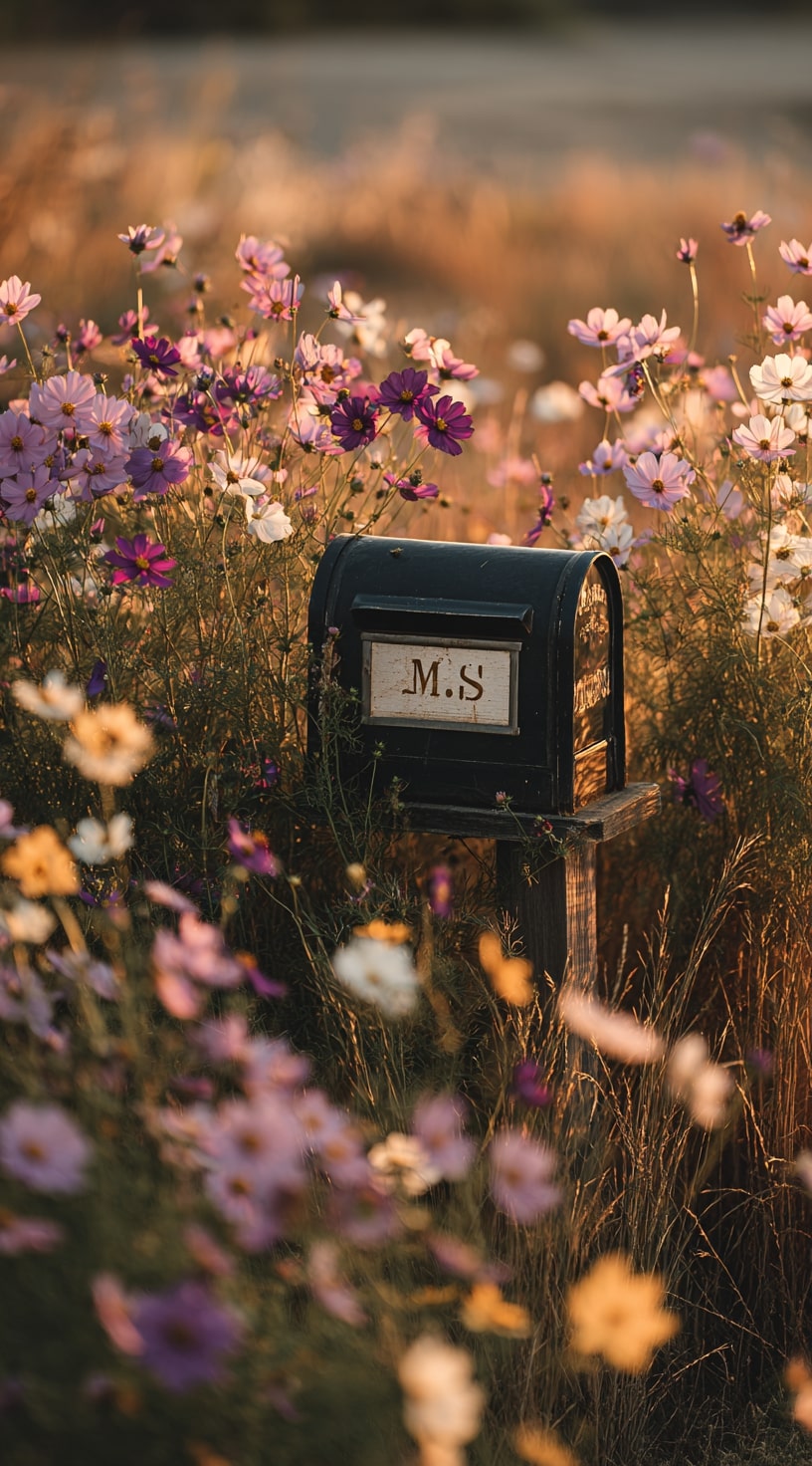 Wildflower Meadow Mailbox