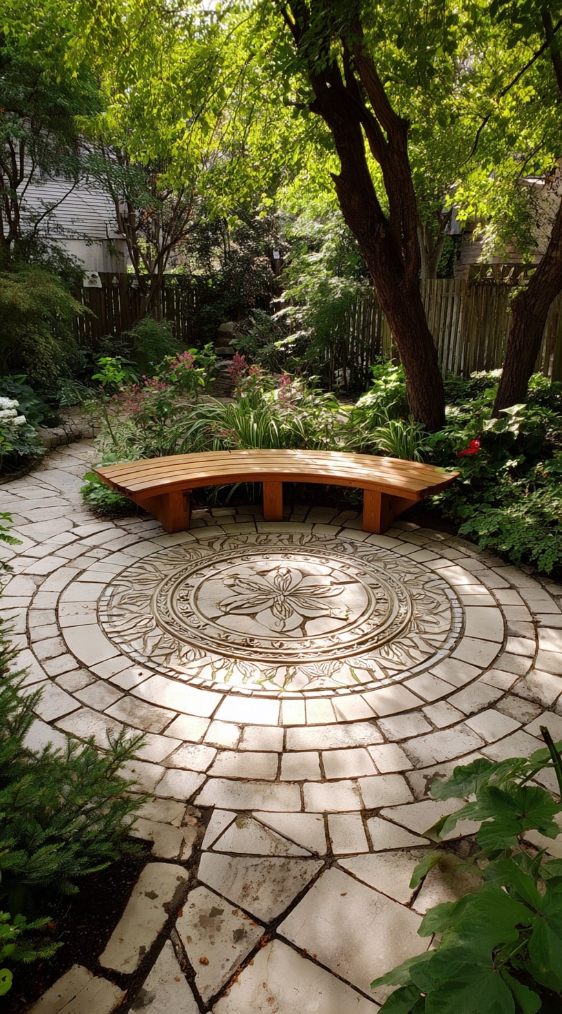 3. Lotus Meditation Patio
