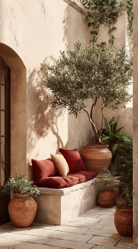 Mediterranean Courtyard Nook

