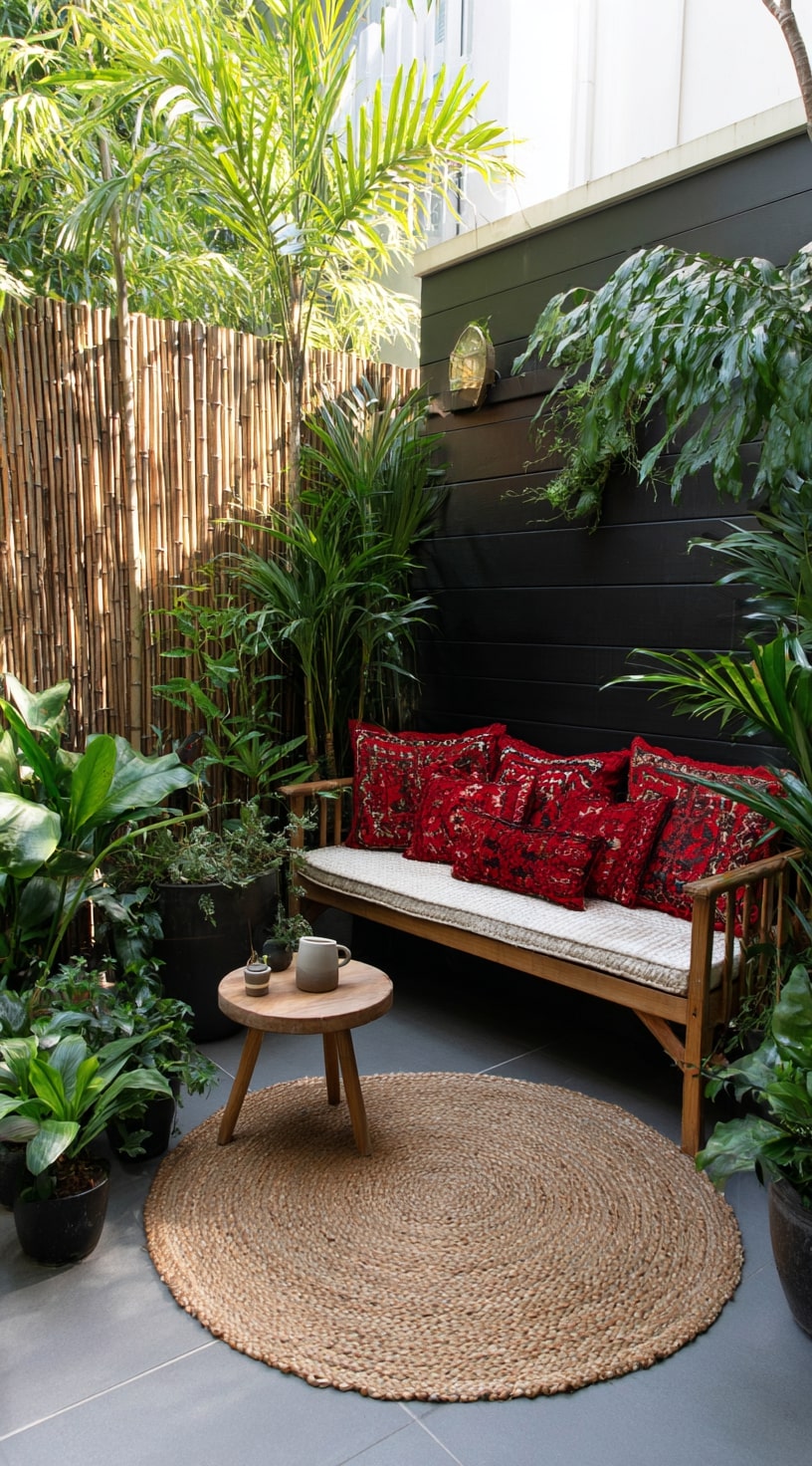 14. Romantic Balcony Garden with Wisteria